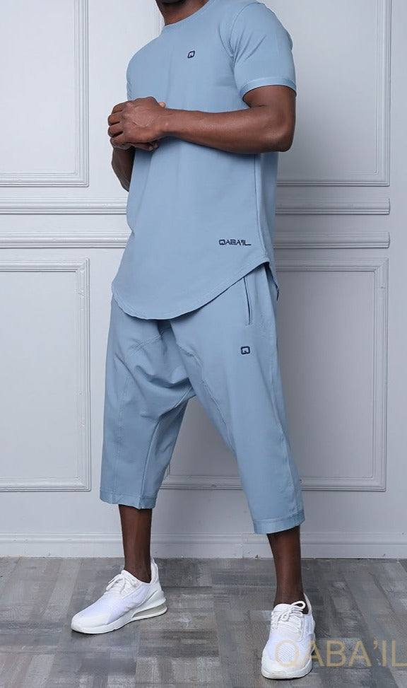 QL Relaxed Fit Nautik Set in Sky Blue  MOOMENN Men Clothing  Faithful Nutrition
