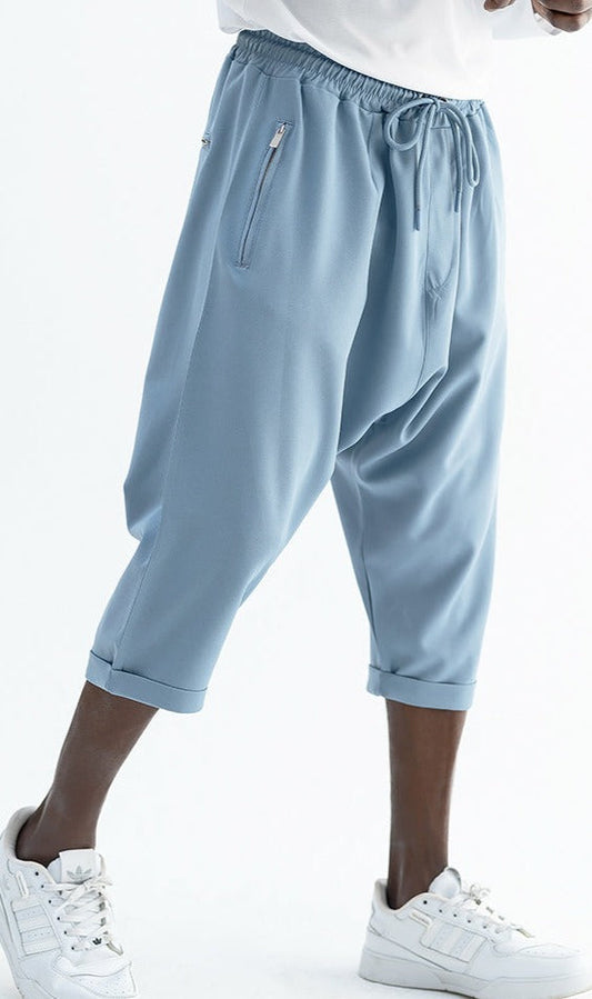 QL Relaxed Shorts Bermuda AZUR in Sky Blue  MOOMENN Men Clothing 5033 BERMUDA AZUR S23 / Sky Blue / XXL Faithful Nutrition