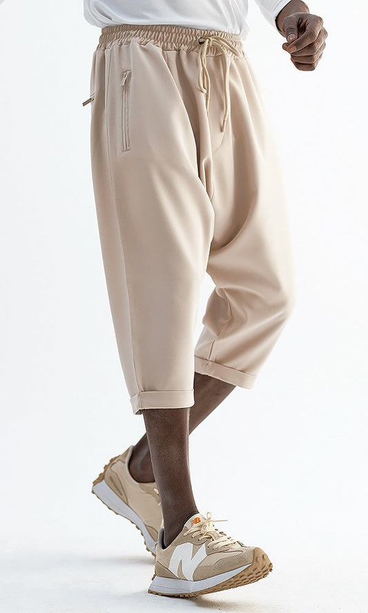 QL Relaxed Shorts Bermuda AZUR in Beige  MOOMENN Men Clothing 5033 BERMUDA AZUR S23 / Beige / XXL Faithful Nutrition