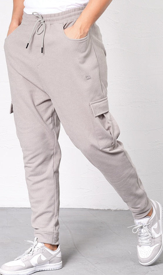QL Relaxed Cargo Flex in Grey  MOOMENN Men Clothing 8003 SAROUEL CARGO FLEX / Grey / XXL Faithful Nutrition