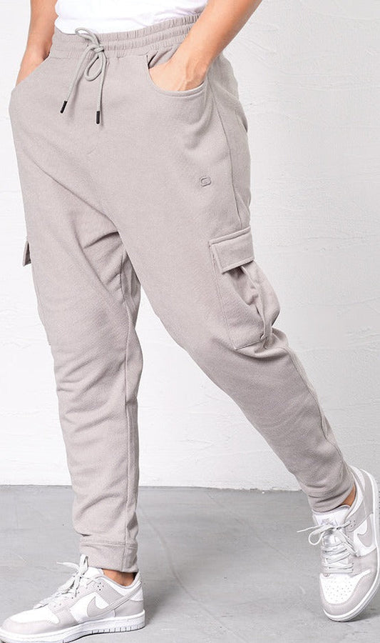 QL Relaxed Cargo Flex in Grey  MOOMENN Men Clothing 8003 SAROUEL CARGO FLEX / Grey / XXL Faithful Nutrition