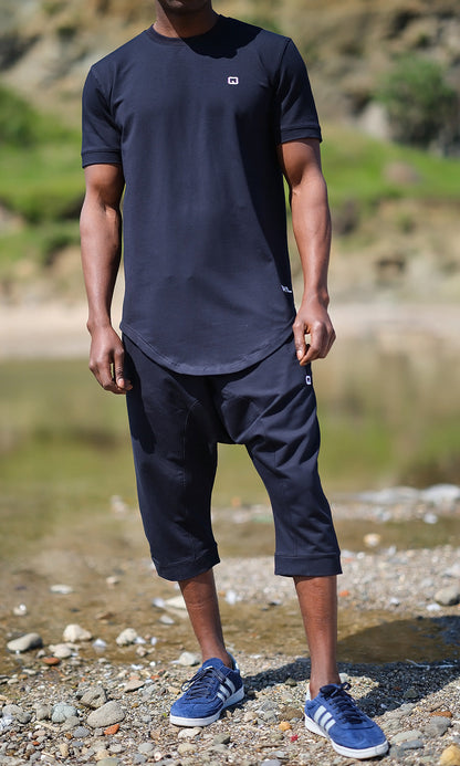 QL Relaxed Fit Nautik Set in Navy Blue  MOOMENN Men Clothing  Faithful Nutrition