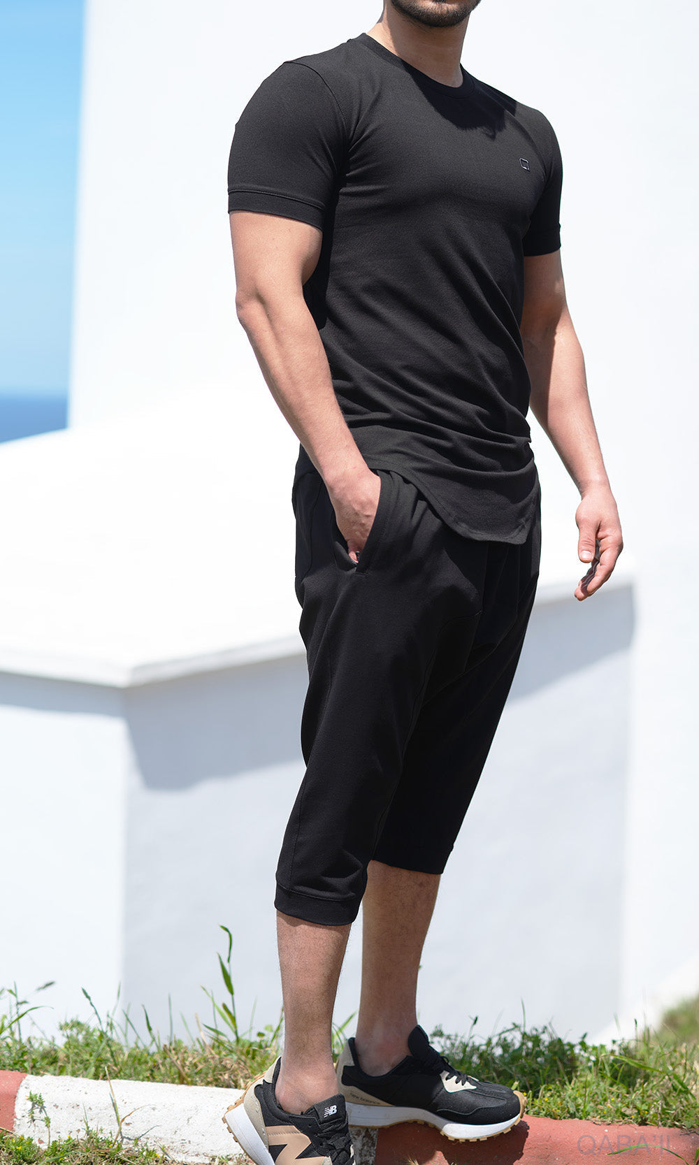 QL Relaxed Fit Nautik Set in Black  MOOMENN Men Clothing  Faithful Nutrition