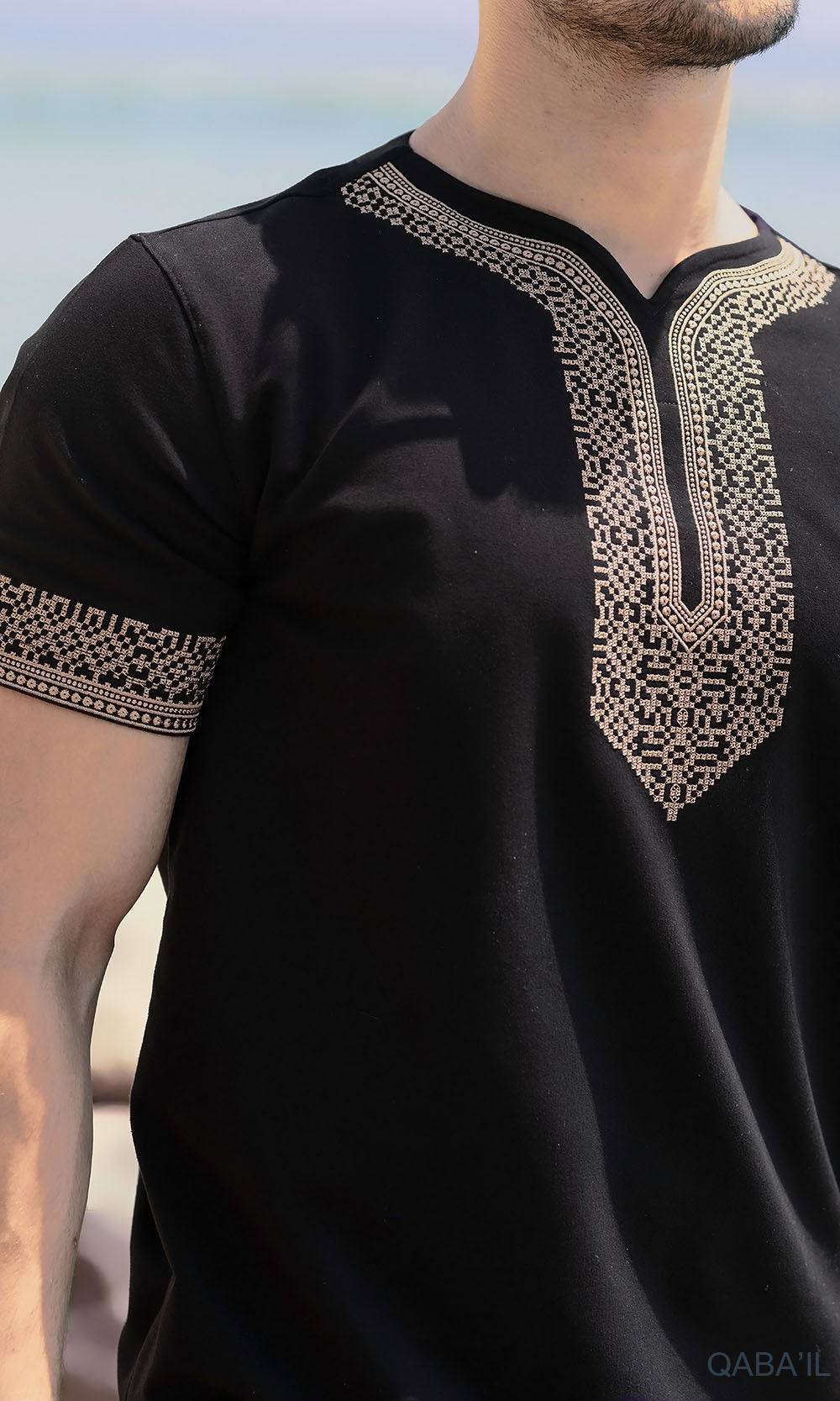 QL Etniz Set AWQAS in Black  MOOMENN Men Clothing  Faithful Nutrition