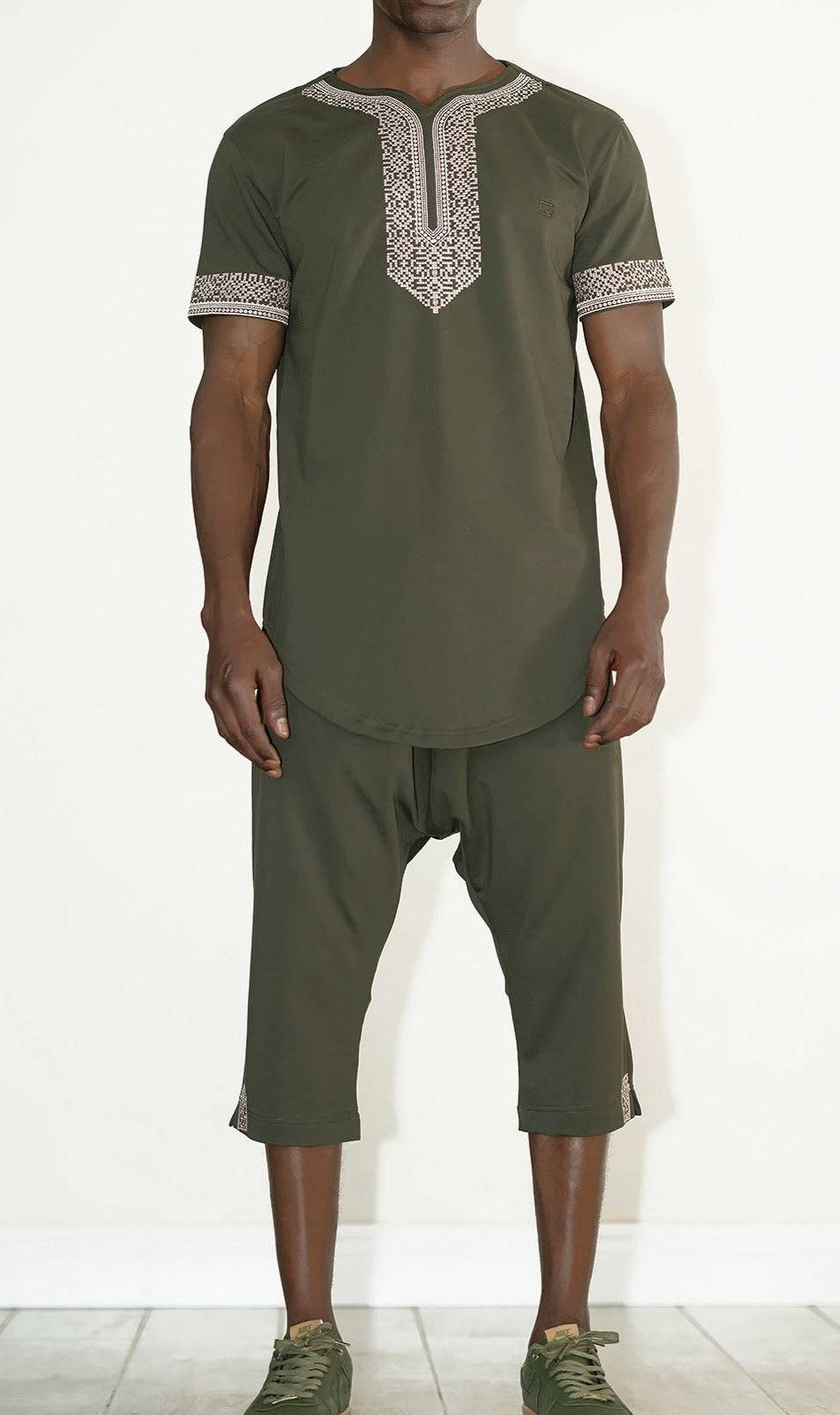 QL Etniz Set AWQAS in Khaki  MOOMENN Men Clothing  Faithful Nutrition