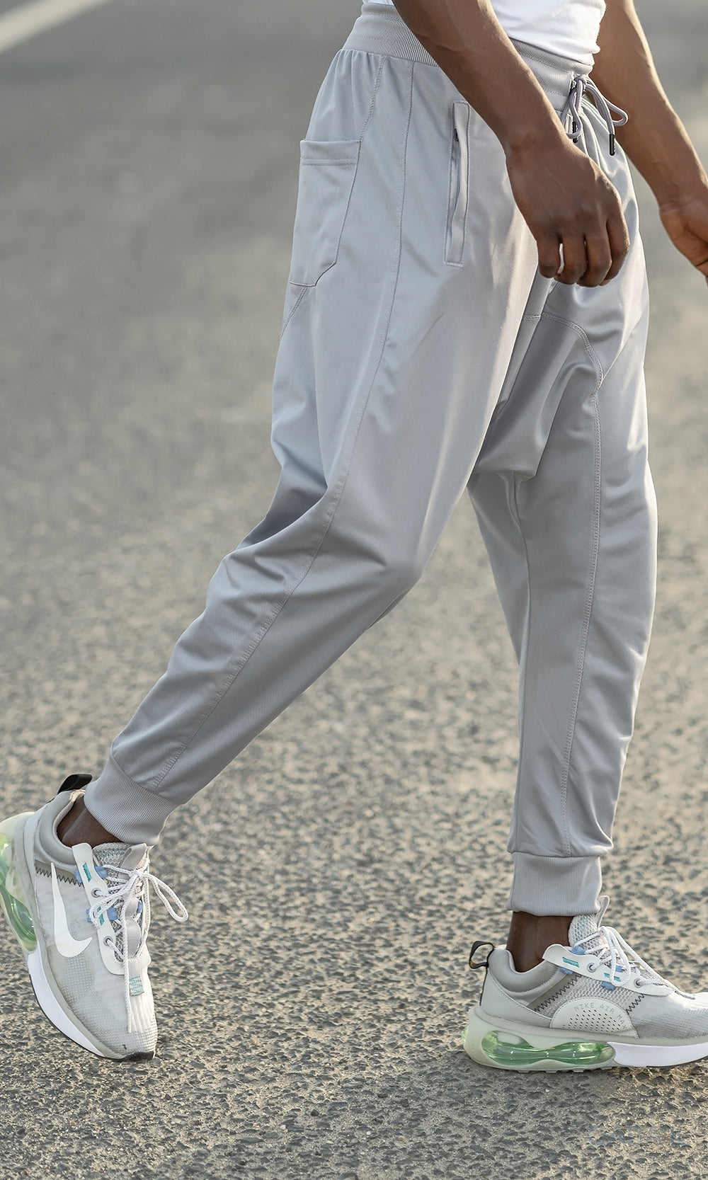 QL Lightweight Trousers CSD in Light Grey  MOOMENN Men Clothing  Faithful Nutrition