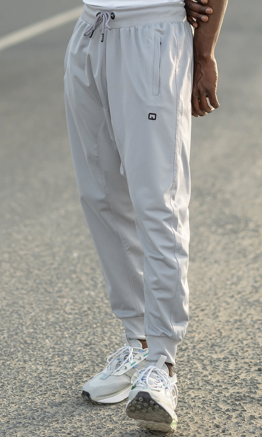 QL Lightweight Trousers CSD in Light Grey  MOOMENN Men Clothing  Faithful Nutrition