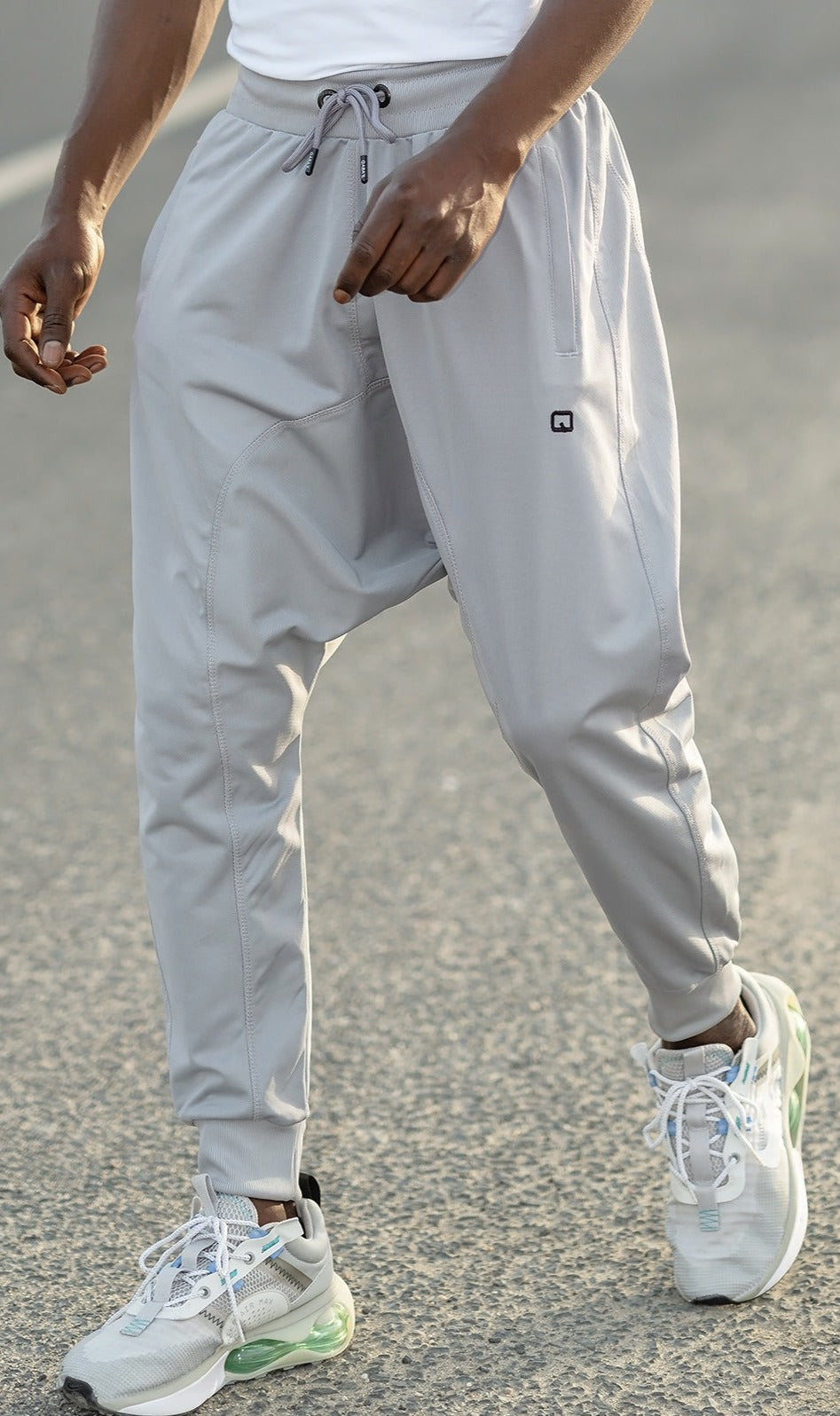 QL Lightweight Trousers CSD in Light Grey  MOOMENN Men Clothing  Faithful Nutrition