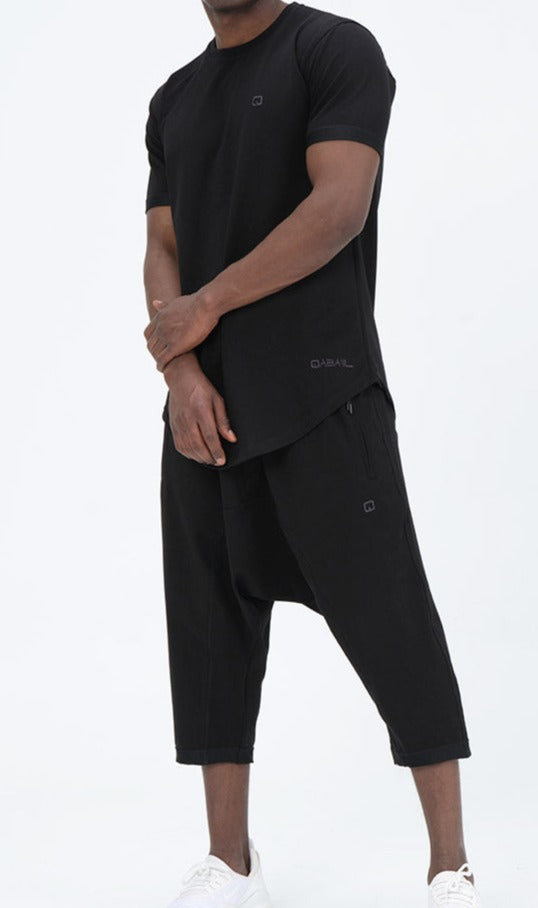 QL Relaxed Fit Nautik Set in Black  MOOMENN Men Clothing 3021 S25 ENSEMBLE NAUTIK / Black / XXL Faithful Nutrition