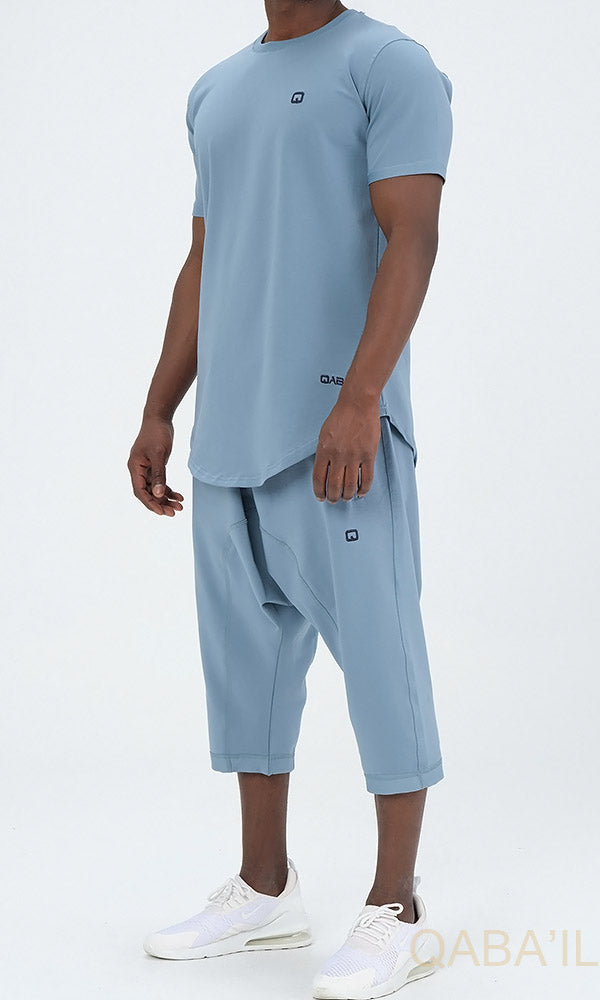 QL Relaxed Fit Nautik Set in Sky Blue  MOOMENN Men Clothing  Faithful Nutrition