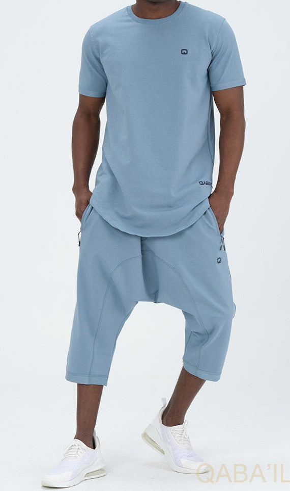 QL Relaxed Fit Nautik Set in Sky Blue  MOOMENN Men Clothing  Faithful Nutrition