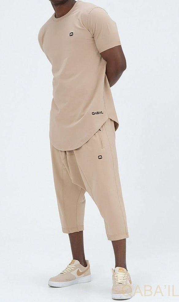 QL Relaxed Fit Nautik Set in Beige  MOOMENN Men Clothing  Faithful Nutrition