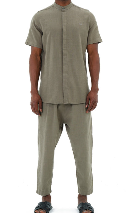 QL Classik Lin Coton in Khaki  MOOMENN Men Clothing  Faithful Nutrition