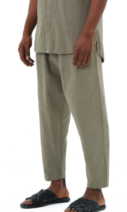 QL Classik Lin Coton in Khaki  MOOMENN Men Clothing  Faithful Nutrition
