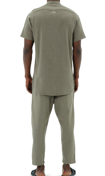 QL Classik Lin Coton in Khaki  MOOMENN Men Clothing  Faithful Nutrition
