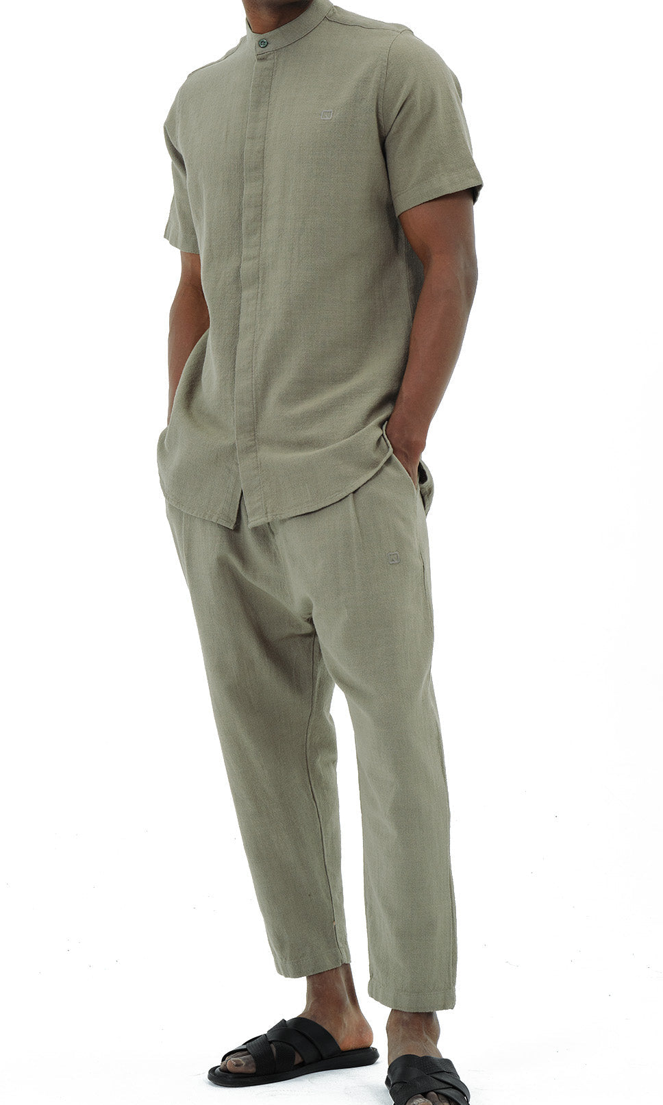 QL Classik Lin Coton in Khaki  MOOMENN Men Clothing  Faithful Nutrition