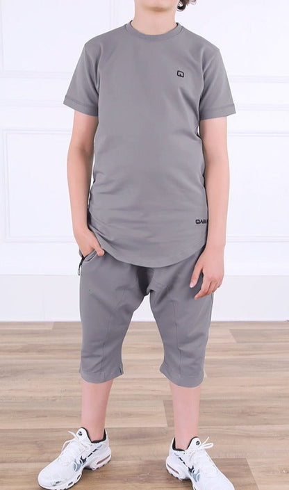 QL Nautik Set for Boys in Grey  MOOMENN Men Clothing  Faithful Nutrition
