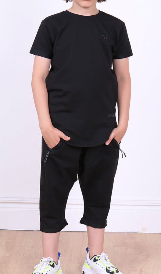 QL Nautik Set for Kids in Black  MOOMENN Kids Clothing  Faithful Nutrition
