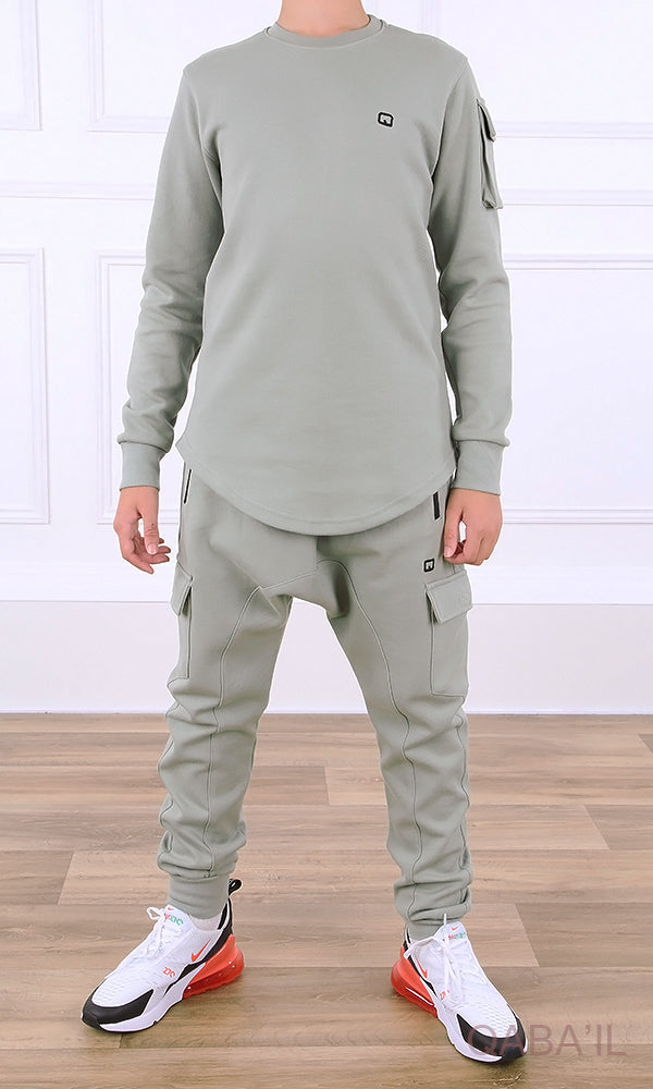 QL Sniper Teen Set in Almond Green  MOOMENN Kids Clothing  Faithful Nutrition