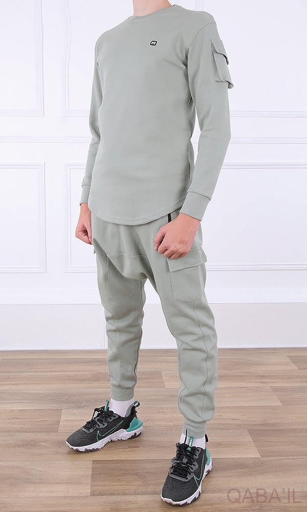QL Sniper Teen Set in Almond Green  MOOMENN Kids Clothing  Faithful Nutrition
