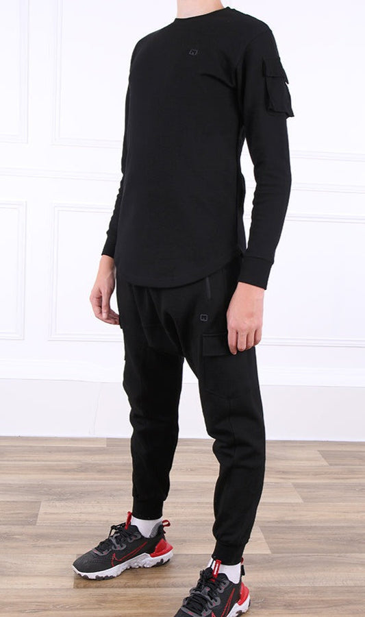 QL Sniper Teen Set in Black  MOOMENN Men Clothing 3302 ENSEMBLE SNIPER TEEN / Black / XS Faithful Nutrition
