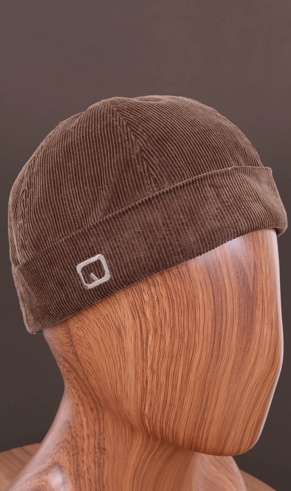 QL Velvet Docker Hat in Camel  MOOMENN Men Clothing 5033 DOCKER VELOURS / Camel Faithful Nutrition