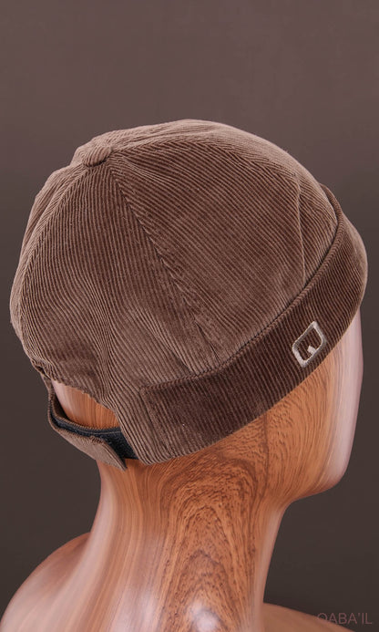QL Velvet Docker Hat in Camel  MOOMENN Men Clothing  Faithful Nutrition