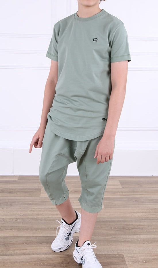 QL Nautik Set for Kids in Almond Green  MOOMENN Kids Clothing  Faithful Nutrition