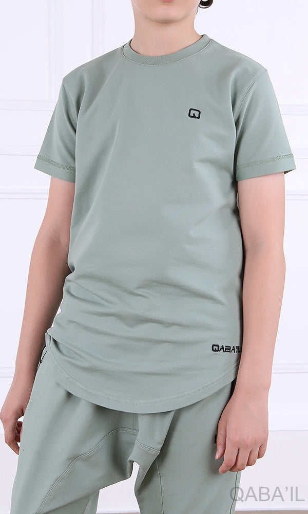 QL Nautik Set for Kids in Almond Green  MOOMENN Kids Clothing  Faithful Nutrition