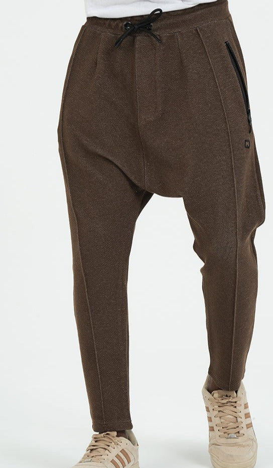 QL Relaxed Trousers City in Brown  MOOMENN Men Clothing 3251 SAROUEL PANTS CITY / Brown / XXL Faithful Nutrition
