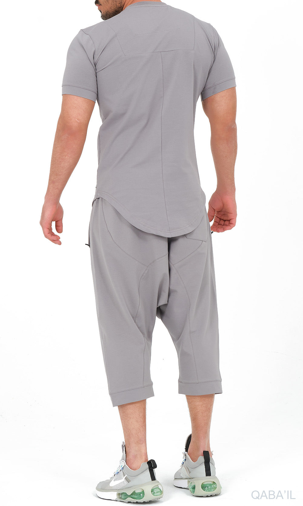 QL Relaxed Fit Nautik Set in Light Grey  MOOMENN Men Clothing  Faithful Nutrition