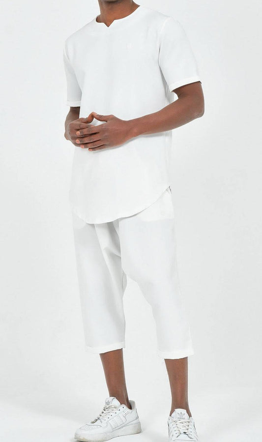 QL Azur Set in Cream  MOOMENN Men Clothing 8010 ENSEMBLE AZUR S24 / Cream / XXL Faithful Nutrition