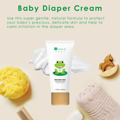 Jojoba & Sweet Almond Oil Baby Diaper Cream 100ml - Baby - Faithful Nutrition
