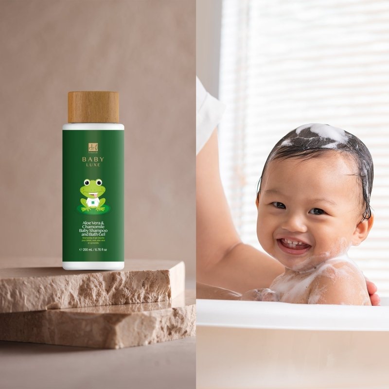 Baby Lux Aloe Vera & Chamomile Baby Shampoo & Bath Gel 200ml - Baby - Faithful Nutrition