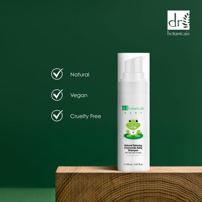 Natural Relaxing Chamomile Baby Shampoo 150ml - Baby - Faithful Nutrition