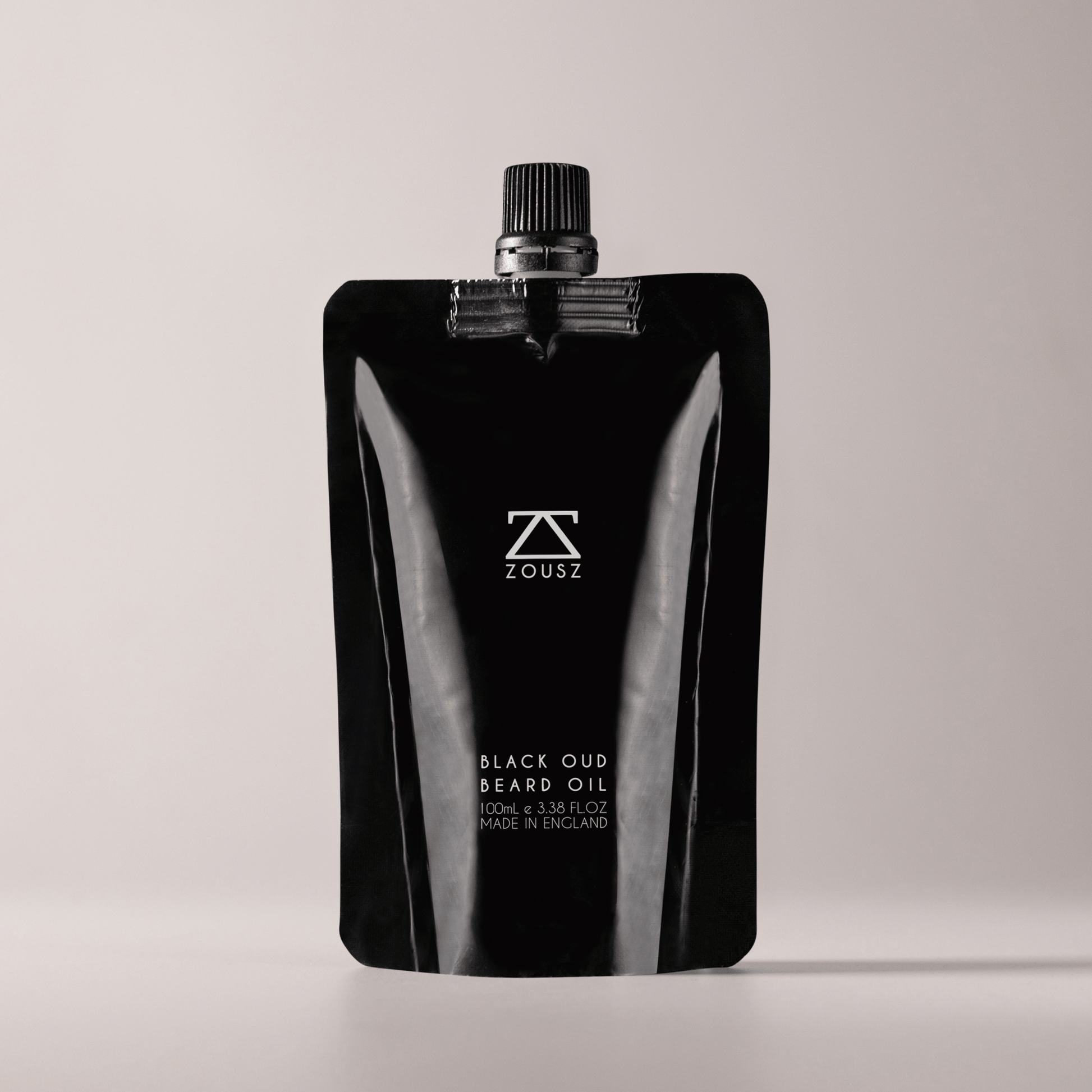 Black Oud Beard Oil 100mL Refill Pouch - Beard Oil - Faithful Nutrition