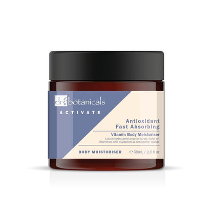 Activate Anti - Oxidant Fast Absorbing Vitamin Body Moisturiser 60ml - Body Cream - Faithful Nutrition