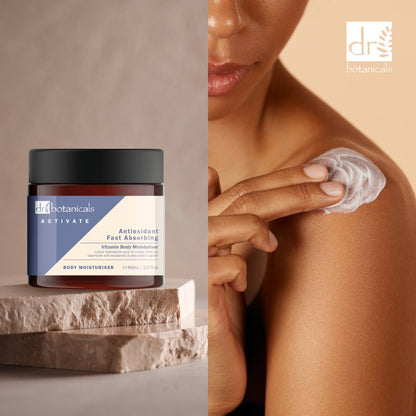 Activate Anti - Oxidant Fast Absorbing Vitamin Body Moisturiser 60ml - Body Cream - Faithful Nutrition