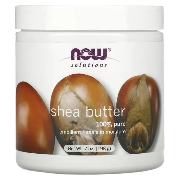 NOW Foods Shea Butter 100% Natural 207 ml - Body Cream - Faithful Nutrition