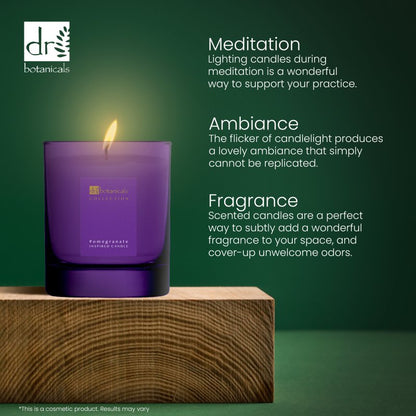 Pomegranate Inspired Candle 200g - Candle - Faithful Nutrition