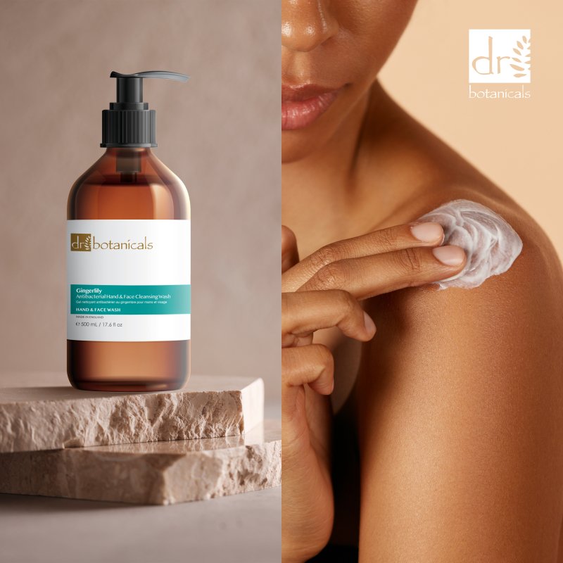 Gingerlily Antibacterial Hand & Face Cleansing Wash 500ml - Cleanser - Faithful Nutrition