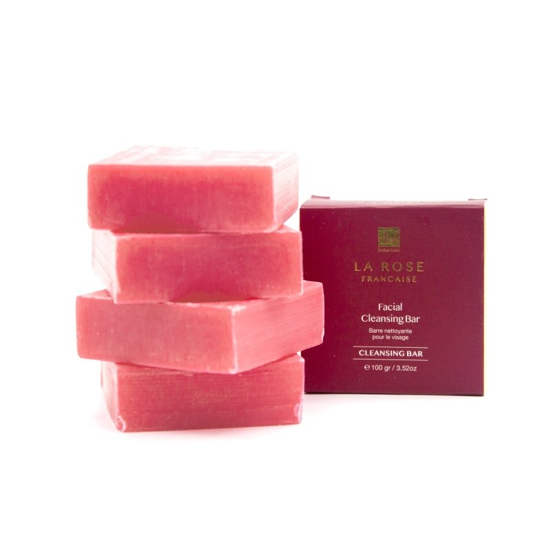 La Rose Francaise Facial Cleansing Bar 100g - Cleanser - Faithful Nutrition