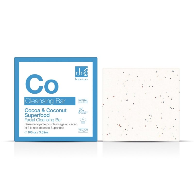 Cocoa And Coconut Superfood Facial Cleansing Bar 100g - Cleanser - Faithful Nutrition