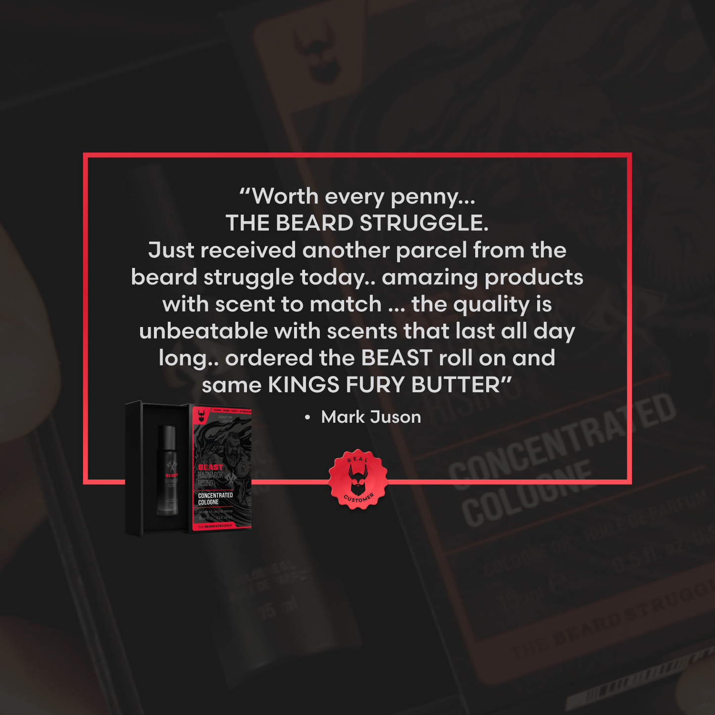 Concentrated Cologne - Beast - Cologne Oil - Faithful Nutrition