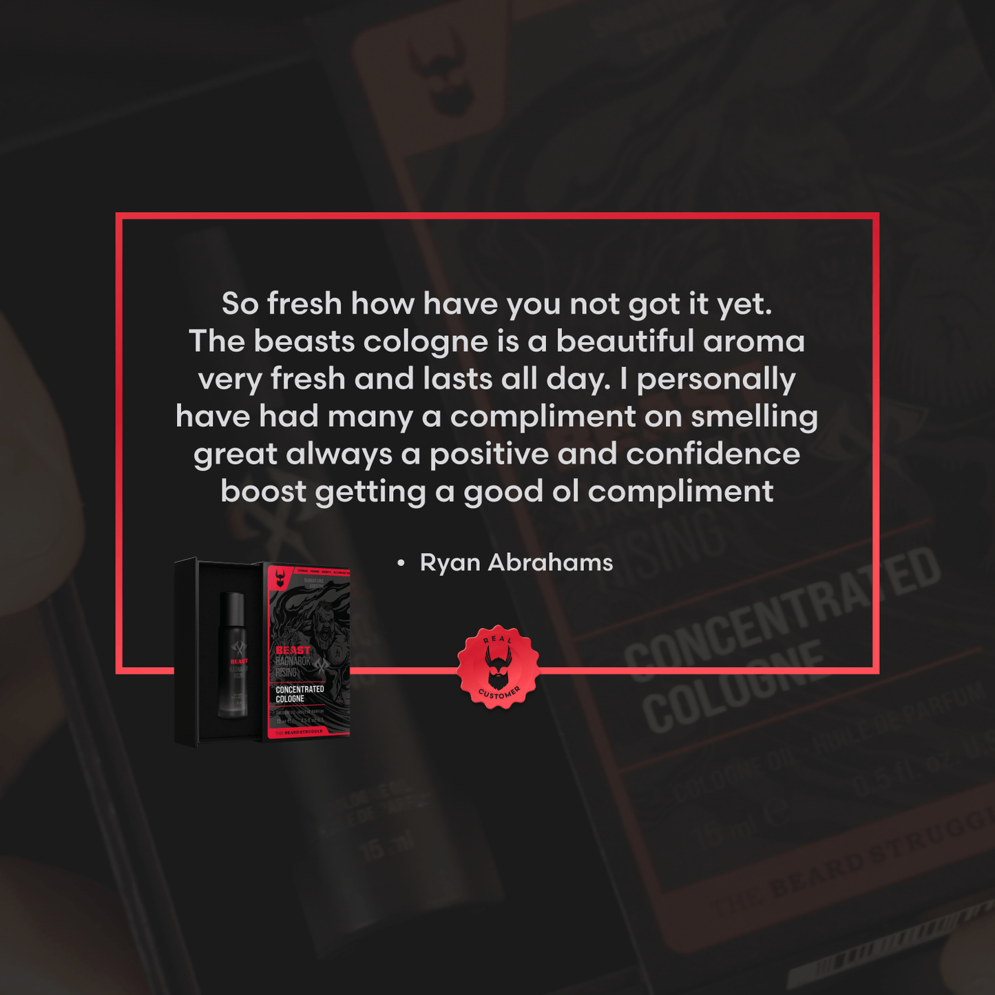 Concentrated Cologne - Beast - Cologne Oil - Faithful Nutrition