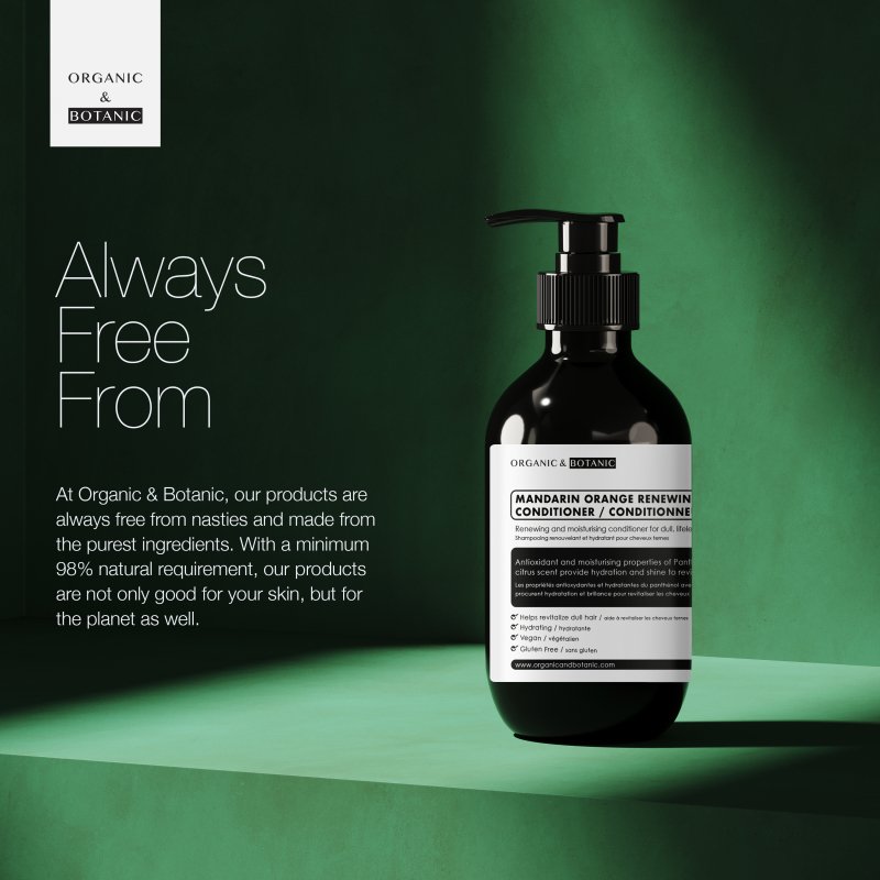 Mandarin Orange Renewing Conditioner 500ml - Conditioner - Faithful Nutrition