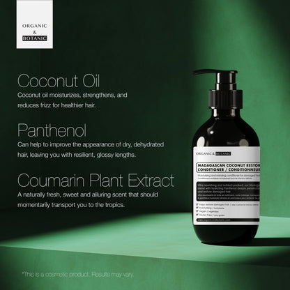 Madagascan Coconut Restoring Conditioner 500ml - Conditioner - Faithful Nutrition