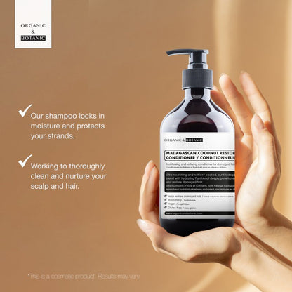 Madagascan Coconut Restoring Conditioner 500ml - Conditioner - Faithful Nutrition