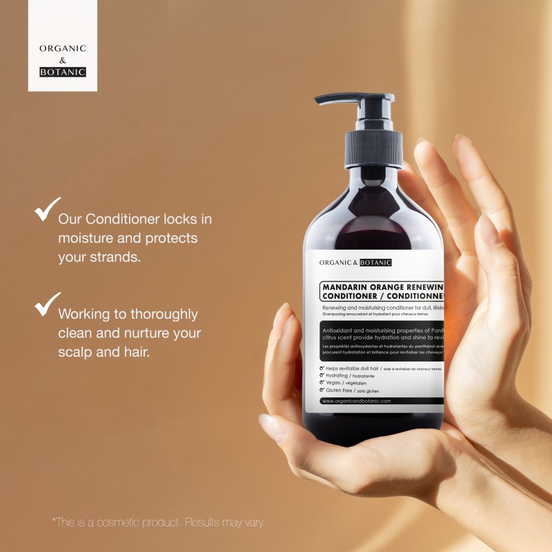 Mandarin Orange Renewing Conditioner 500ml - Conditioner - Faithful Nutrition