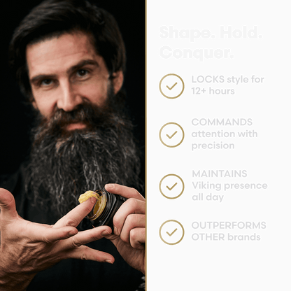 Clear Mustache Wax for a Natural Hold - Cosmetic - Faithful Nutrition